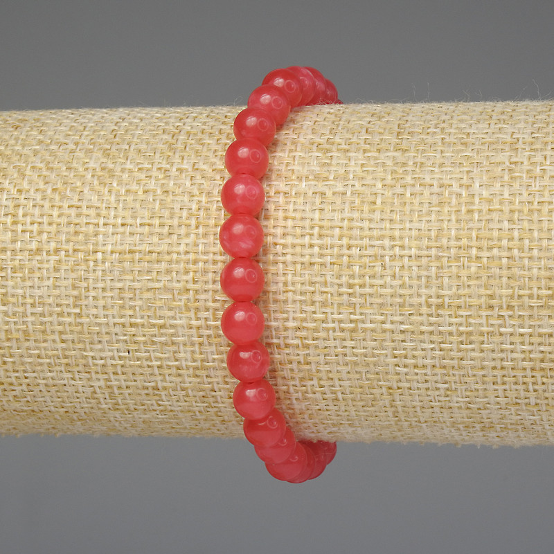 Tourmaline Bracelet with Smooth 6mm Beads