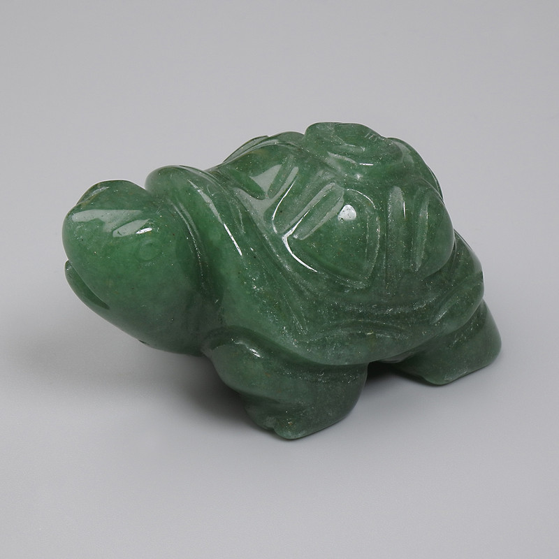 Nephrite Turtle Souvenir Statue 50×30×25 mm