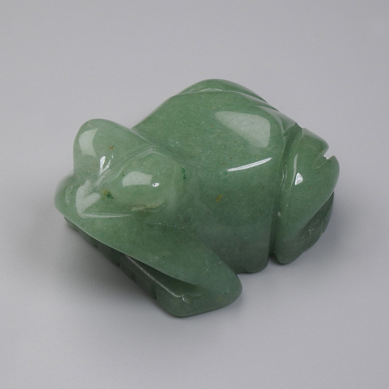 Souvenir Jade Frog Figurine 55x30x40 mm+