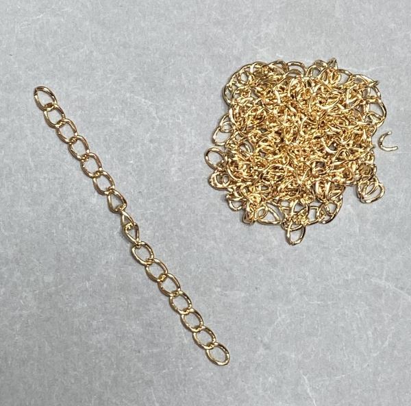 Additional Extender Chain 7 cm - Gold Color Finish (34 g +/-)