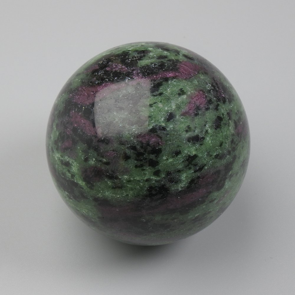 Natural Zoisite Sphere, Diameter from 45 mm +/- (price per 100 g), Weight from 180 g