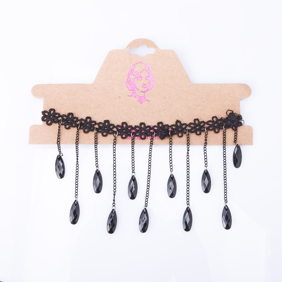 Choker for the neck 'Venice' droplets