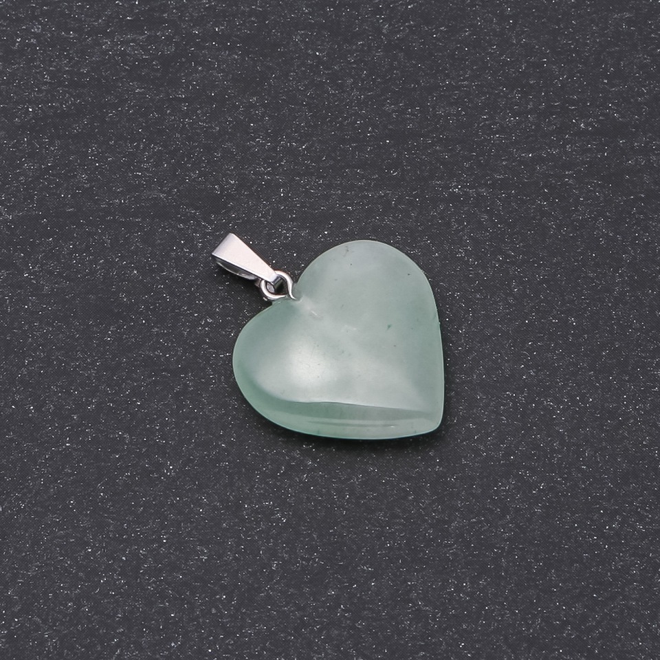 Heart Jade Pendant 19×19×26 mm