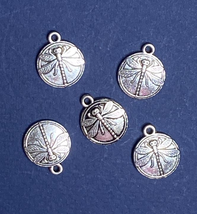 Dragonfly Pendant Finding 15x18mm, Packaging 20g +/- 8 pcs