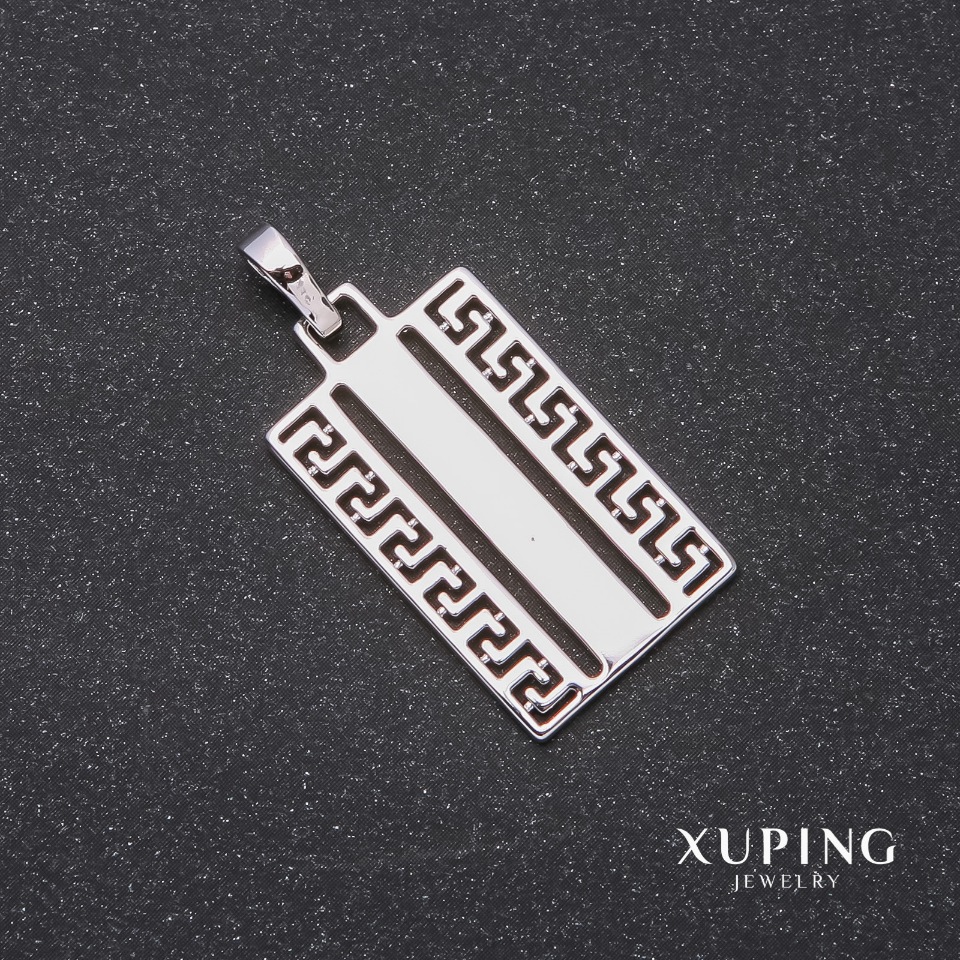 Xuping Versace Pendant 36x30x17 mm Rhodium