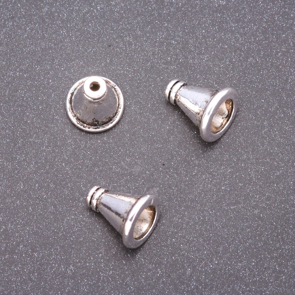 End Cap Fittings, 11x10 mm, inner diameter 5x5 mm, packaging 20 g ±16 pcs