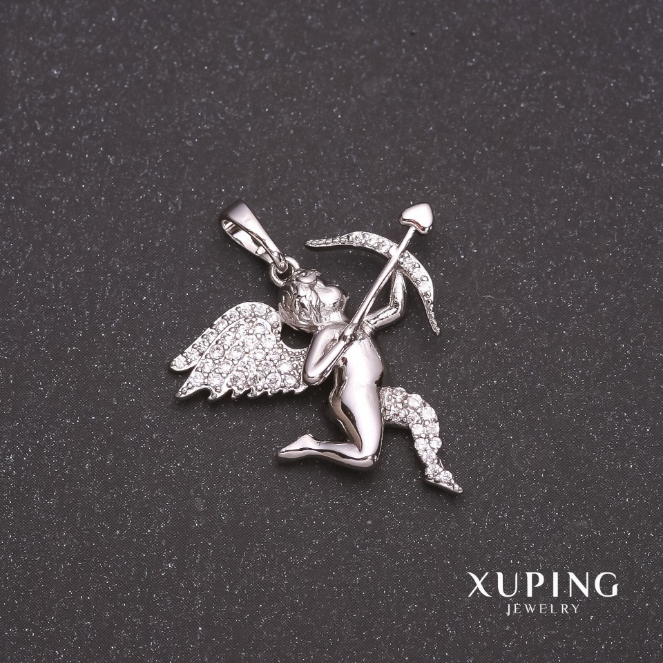 Pendant Xuping "Cupid" Rhodium 28×25 mm