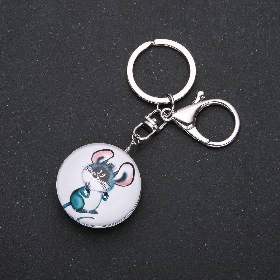 Keychain 'Misha', diameter 40×30 mm, length 9.5 cm