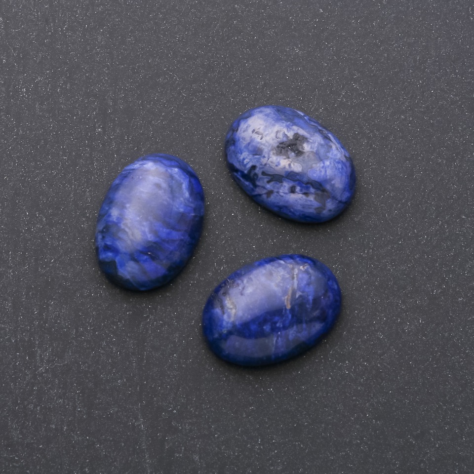 Jasper cabochon (synthetic) 25×18 mm