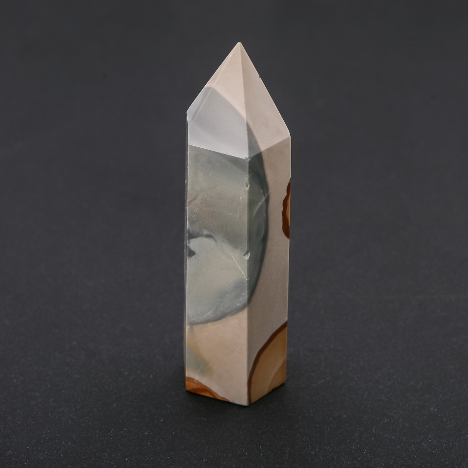 Crystal polyhedron 'Pencil' from Mookaite Jasper assortment (price per 100 g) weight from 80 g