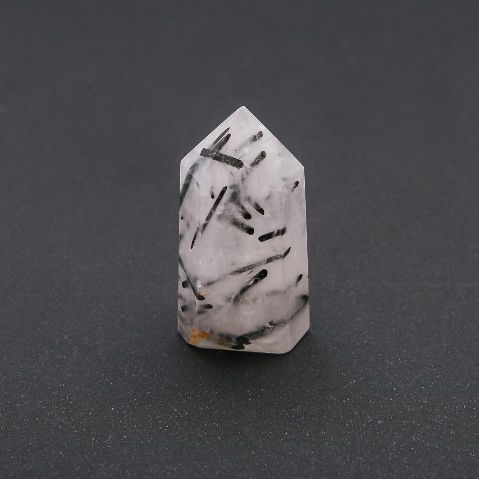 Multifaceted Crystal 'Pencil' Souvenir, Natural Stone Quartz Volokhatyk Assortment (price per 100 grams) Weight from 80 g
