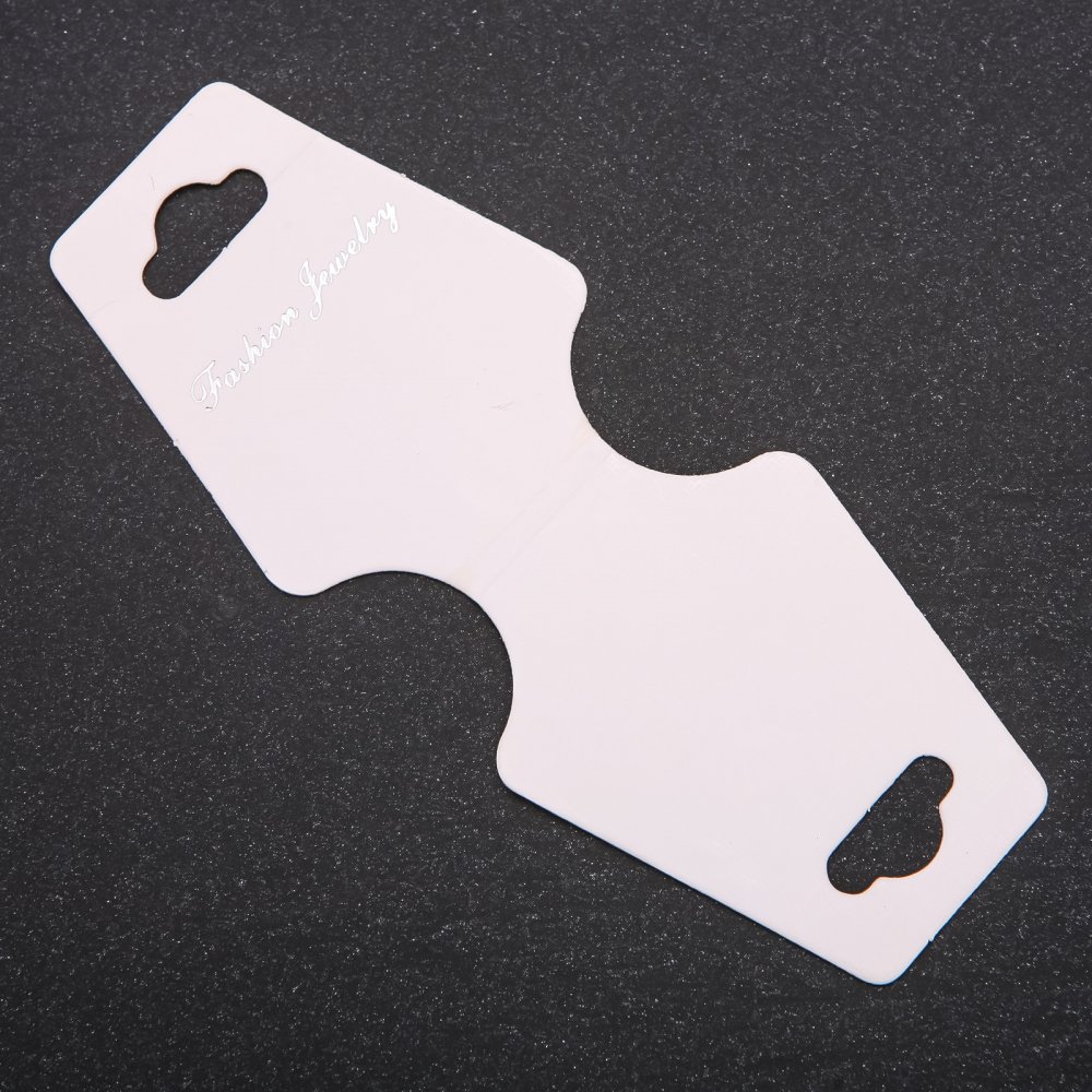 Cardboard insert for chain and/or bracelet, 10x4 cm