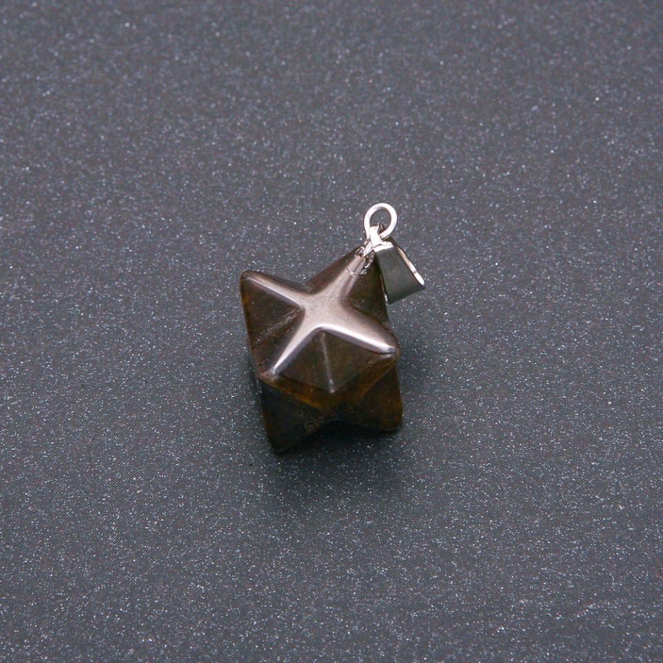 Merkaba Pendant Tiger's Eye 10×10 mm