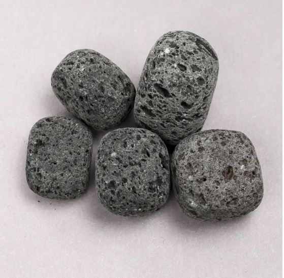 Lava stones – natural souvenirs, diameter 22×20 mm ± (packaging 100 g)