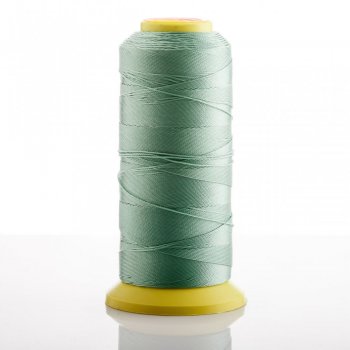 Olive green bobbin thread, 0.3 mm diameter, nylon for crafts, 500 m